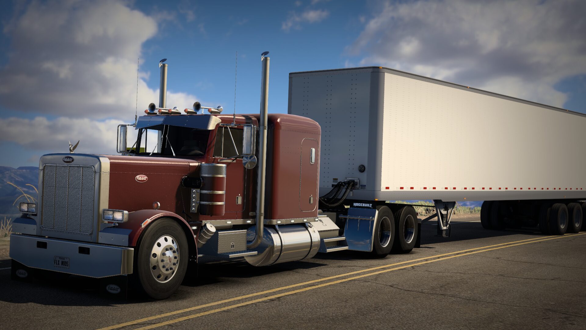 Peterbilt 359 trailer